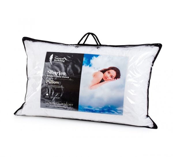 Siberian White Goose Down Pillow