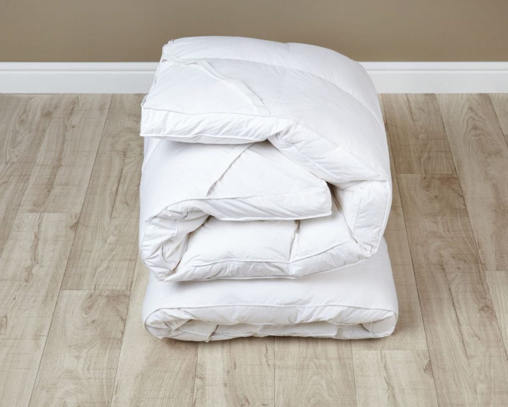 white goose down & feather mattress topper featherbed