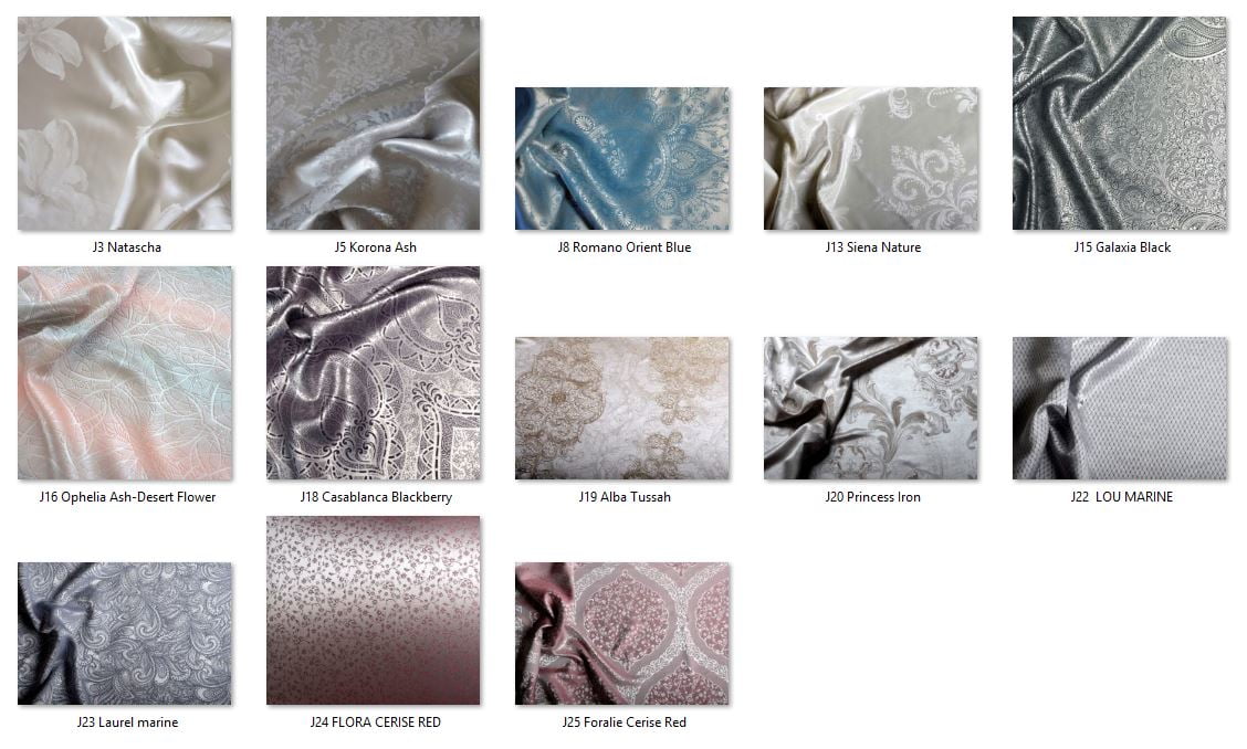 Jacquard Silk Fabrics